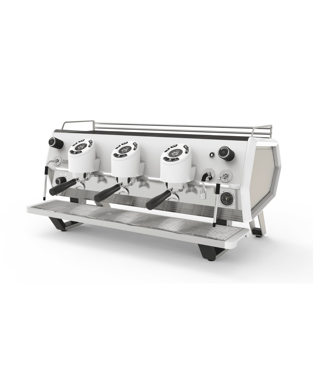 Sanremo D8 Pro 3GR White/Champagne – Luxury Café Espresso Machine