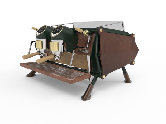 Sanremo Café Racer 2 Group Renegade edition espresso machine, 3/4 angled view