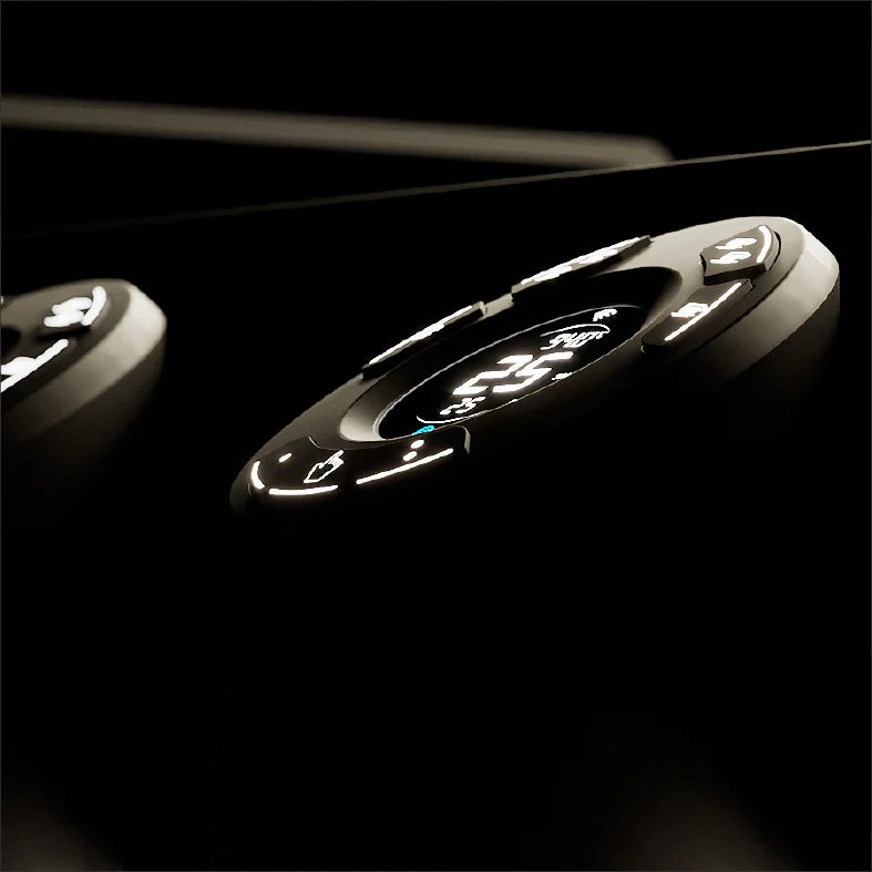 Sanremo D8 espresso machine close-up of digital display