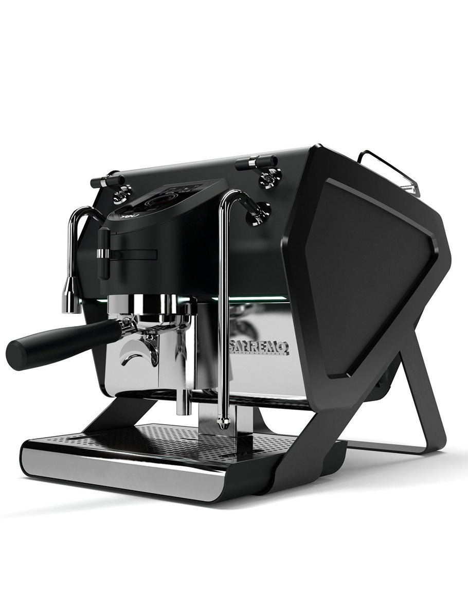 Sanremo YOU espresso machine for home baristas in matte black, sleek prosumer design
