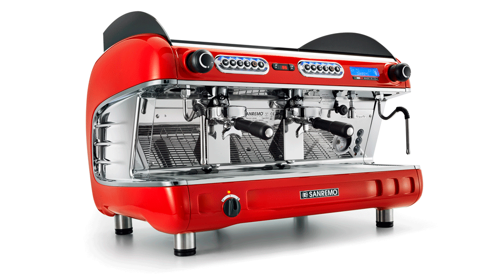 Sanremo Verona 2 groups in red 3/4 view